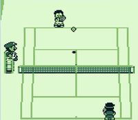 une photo d'Ã©cran de Tennis sur Nintendo Game Boy